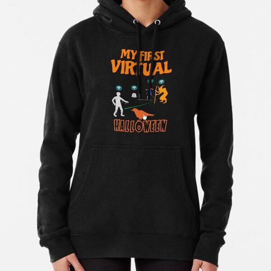 Discover My first virtual Halloween conference Hoodies