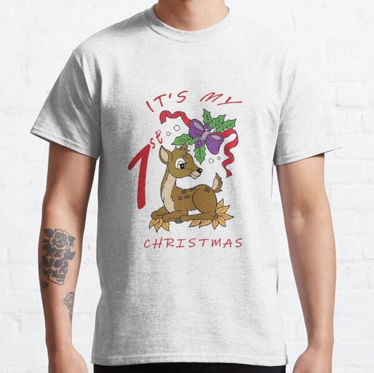 Discover IT'S MY FIRST CHRISTMAS T-shirts
