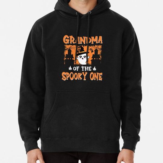Discover Grandma of the Spooky One, Funny 1St Birthday Halloween Boy Hoodies