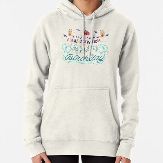 Discover rustic halloween,Happy halloween it's my birthday shirt,horror theme party Hoodies