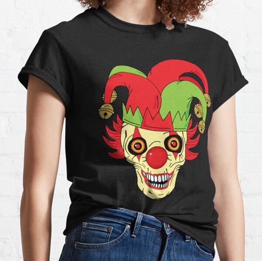 Discover Evil Joker Clown Skull T-shirts