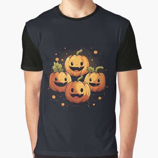 Discover Cute Halloween Pumpkins T-shirts