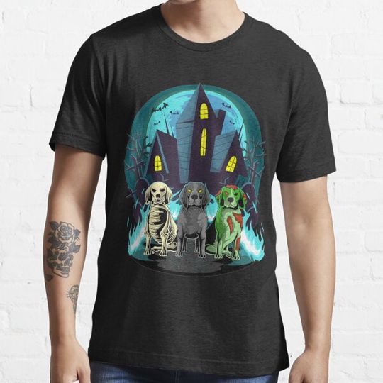 Discover Halloween Beagles Zombie Skeleton Black Beagle Dog Gifts Top . T-shirts
