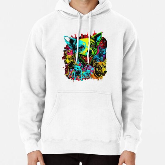 Discover Dog Zombie 5 undead dog Hoodies
