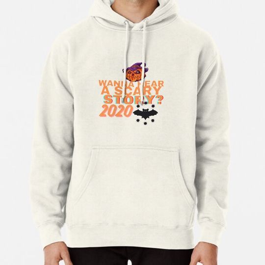 Discover Wanna Hear A Scary Story 2020 Quarantine Costume Hoodies