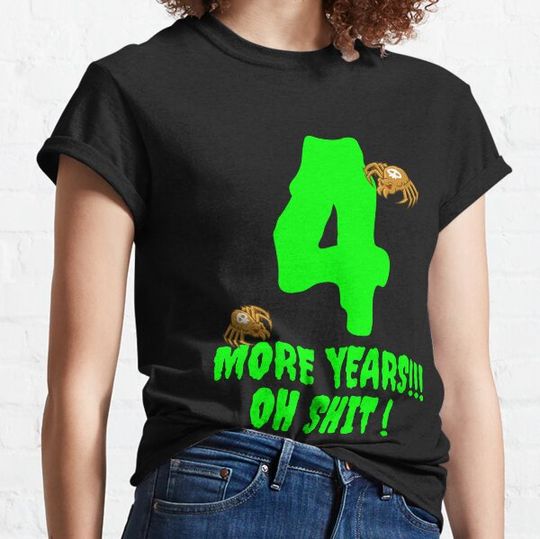 Discover Halloween 4 More Years!!! Fun Halloween Democrat Nightmare T-shirts