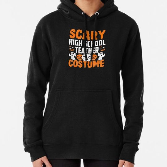 Discover Scary High School Teacher Costume funny teacher Halloween Hoodies