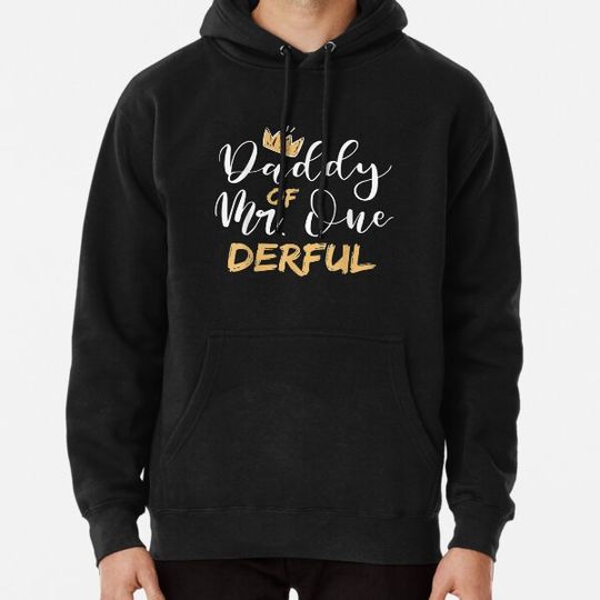 Discover Daddy of Mr Onederful One-Derful Matching 1st Birthday First Hoodies