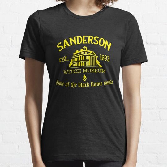 Discover Sanderson Witch Museum Yellow Vintage Style T-shirts