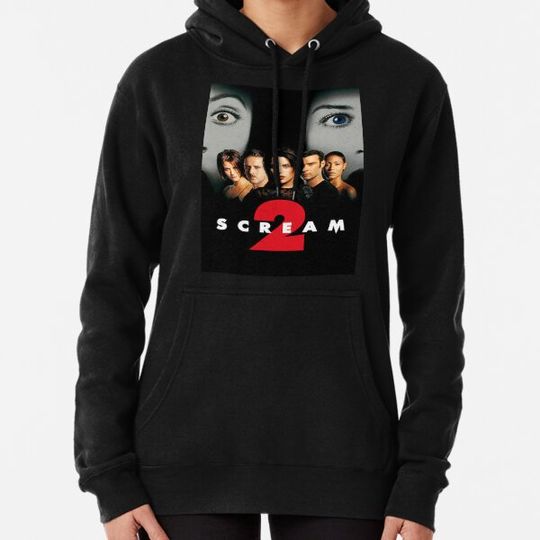 Discover Scream 2 horror film slasher wes craven Hoodies