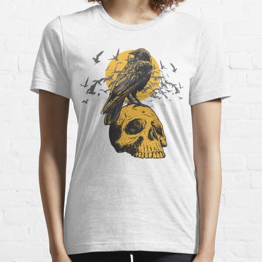 Discover Skull and a Crow T-shirts
