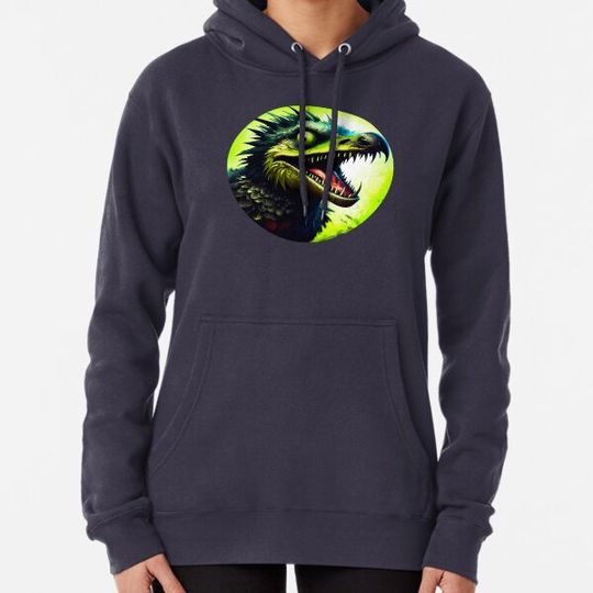 Discover Monster: Green scary bird Hoodies