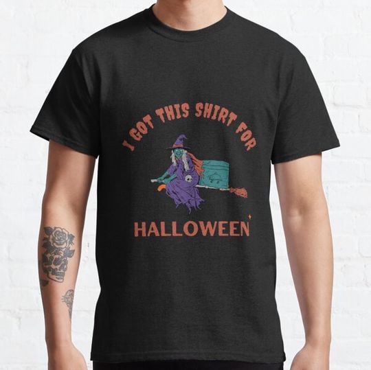 Discover I got this shirt for Halloween, Scary witch T-shirts