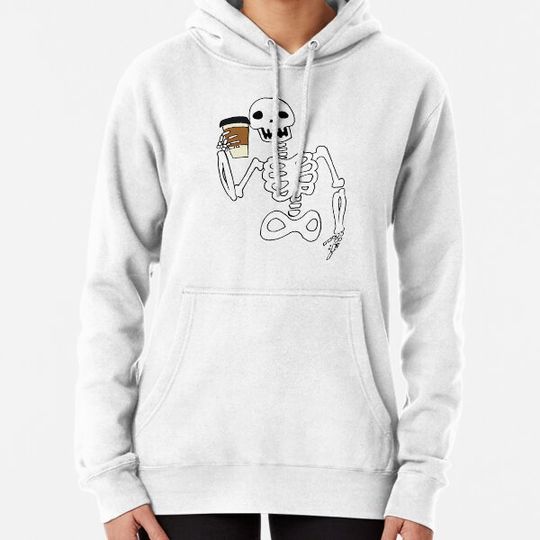 Discover Skeleton coffee Hoodies