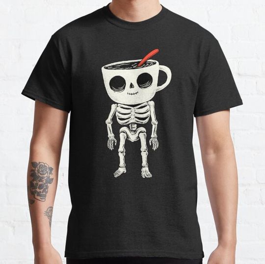 Discover Coffee skull T-shirts