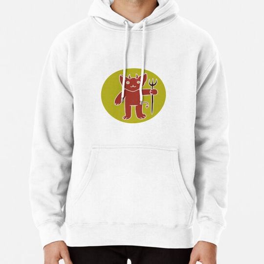 Discover Meowloween Design 10: Meowcifer Hoodies