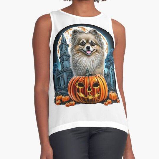 Discover Pomeranian Halloween T-shirts