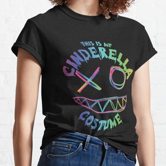 Discover Halloween This Is My Cinde Costume Rainbow Spooky Face T-shirts