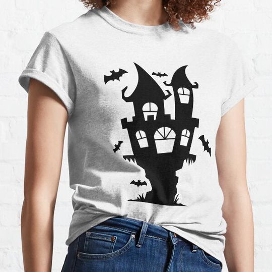 Discover Spooky Castle bats T-shirts