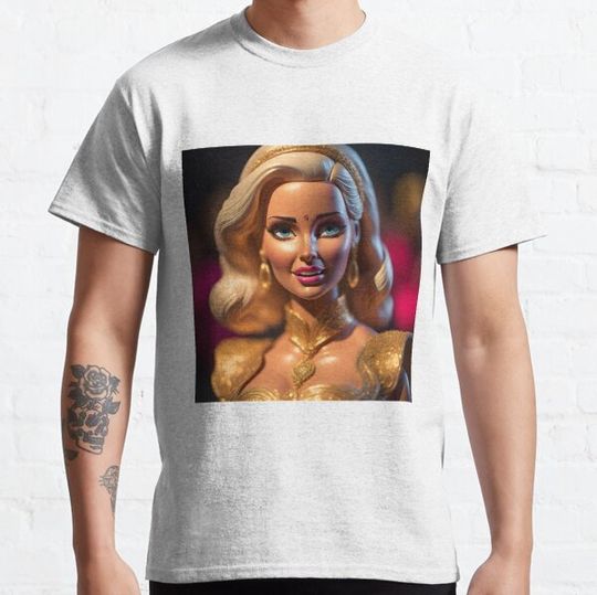 Discover HalloBarbie Closed up T-shirts