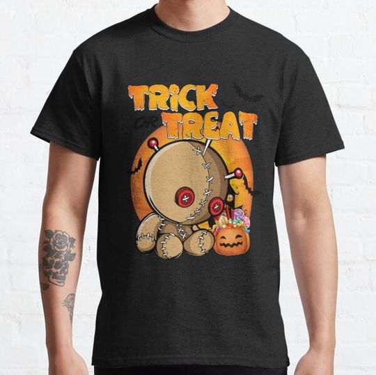 Discover Trick Or Treat Halloween Voodoo Doll Scary T-shirts