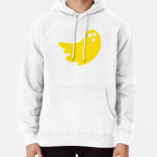 Discover Yellow Spooky Ghost Hoodies