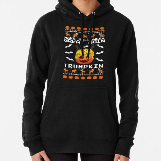 Discover Halloween Trumpkin Hoodies