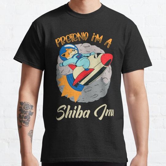 Discover Pretend I’m a shiba inu- Halloween costume T-shirts