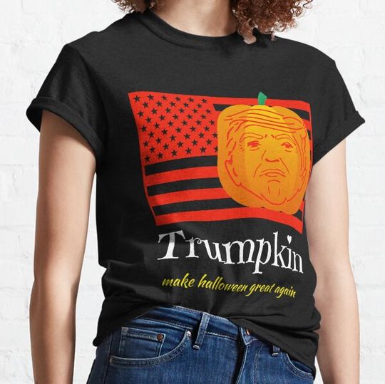 Discover Halloween Trumpkin, funny Halloween trumps shirt T-shirts
