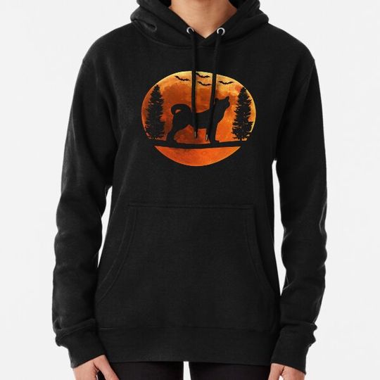 Discover shiba inu dog lovers moon shiba inu Halloween gift Hoodies