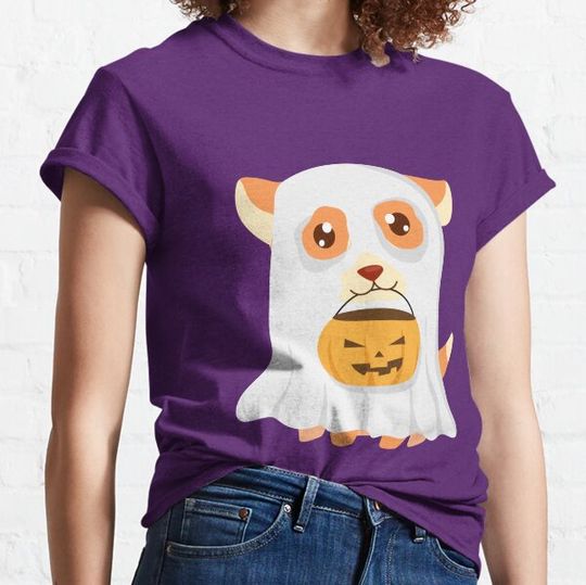 Discover Halloween Pets - Ghost Shiba Inu's Trick or Treat T-shirts