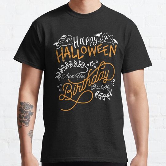 Discover Halloween Birthday Party Monster Invitation Shirt