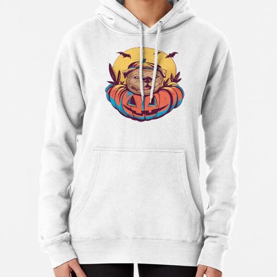 Discover pumpkin pug Hoodies