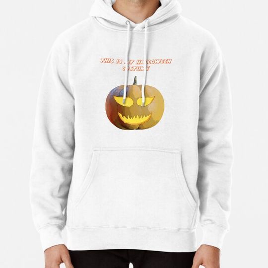 Discover This is My Halloween Costume Jack O' Lantern Hoodies
