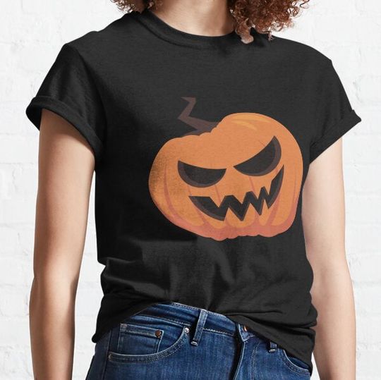 Discover Evil carved pumpkin T-shirts