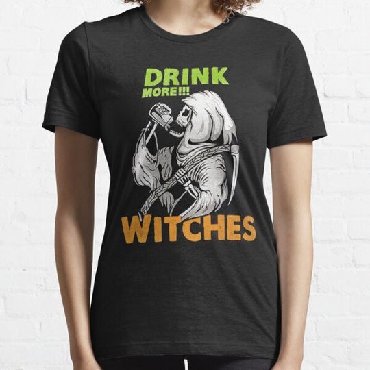 Discover Drink More Witches Halloween Design T-shirts