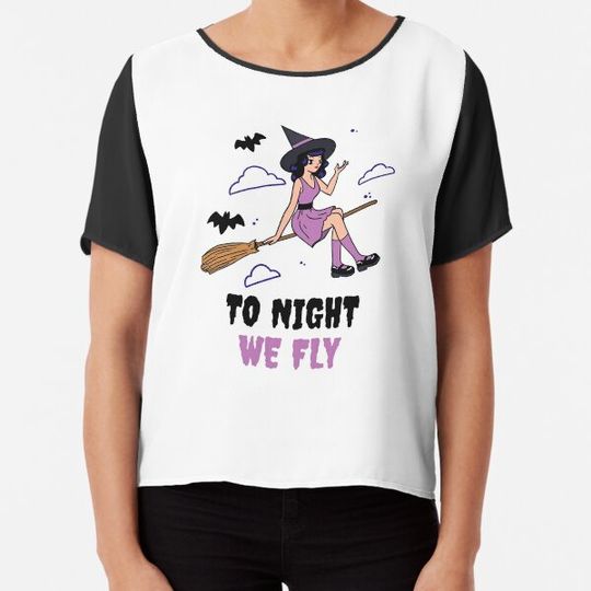 Discover To night, We fly Horror Halloween T-shirts