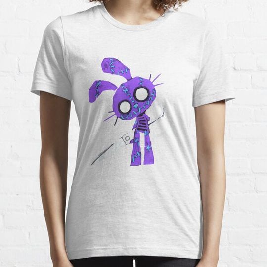 Discover Halloween costume adult Scary Bunny with scissors T-Shirt T-shirts
