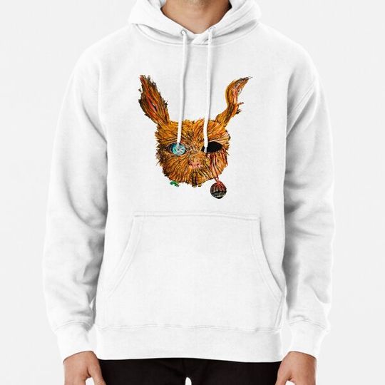 Discover Bunny, Creepy Bunny, Creepy Easter Bunny Hoodies