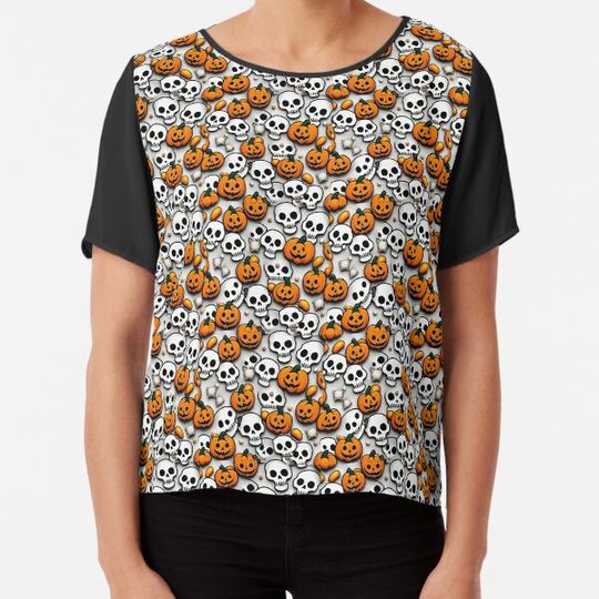Discover Halloween abstract texture T-shirts