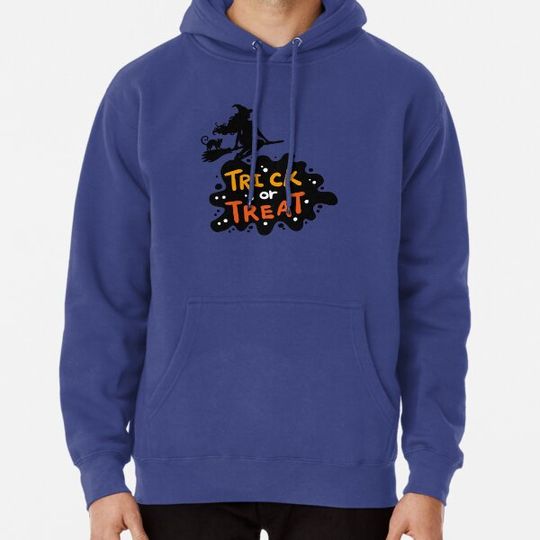 Discover Witch and cat trick or treat Hoodies