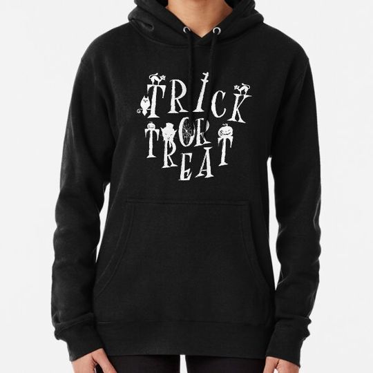 Discover Trick Or Treat Scary Halloween Gift For Friends and Family Hoodies