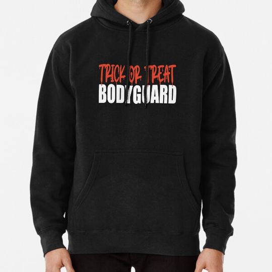 Discover Trick Or Treat Bodyguard Adult and Senior Escort Chaperone Halloween Hoodies
