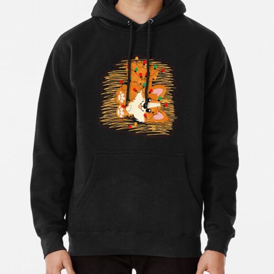 Discover Funny Welsh Corgi Mummy Halloween Hoodie