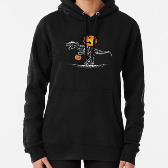Discover Halloween T-Shirts, Kids Scary T-Shirt, Dinosaur Skeleton shirt, Dinosaur Halloween shirt Hoodies
