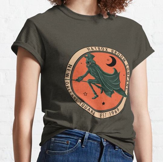 Discover Hat Box Broom Company T-shirts
