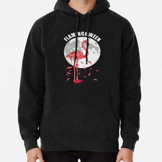 Discover Flamingoween - Flamingo Bird Lovers  - Scary Halloween Flamingo zombie Hoodies