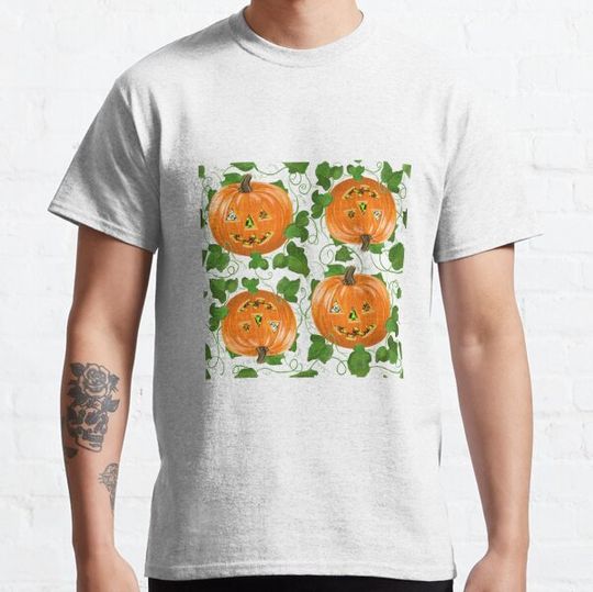 Discover Jack-o-lantern Pumpkin Patch T-shirts