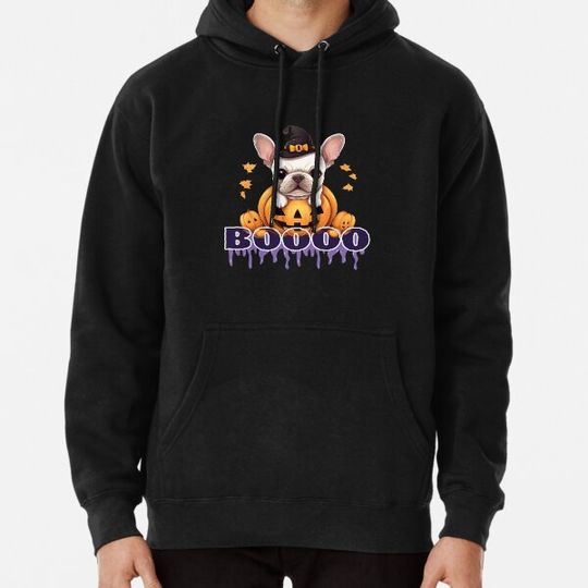 Discover Halloween JACK O LANTERN PUMPKIN and French Bulldog Hoodies