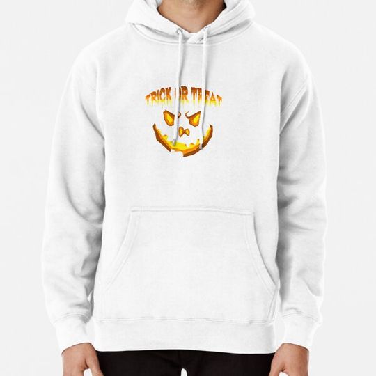 Discover Halloween Trick or Treat Ghost Costume Jack O Lantern Hoodie Hoodies